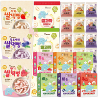 韓國 MB BABY 萌寶寶 米泡芙 串包 蘋果/香蕉/草莓 寶寶餅乾 1738 副食品