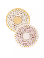 Set 2 จาน Side Plates ลาย Easter Bunny สี Multi