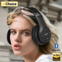 P47 Wireless Bluetooth Headset Over the Ear Fone Bluetooth Earphones Folding Game Earbuds Stereo For iphone Wireless Headphones