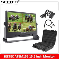 SEETEC ATEM156 15.6 Inch Live Streaming Broadcast Director Monitor Quad Split Display for ATEM Mini/Pro Studio Television