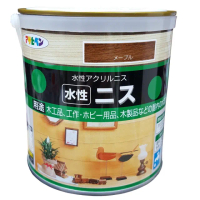 【特力屋】日本Asahipen 水性著色清漆金橡木0.7L