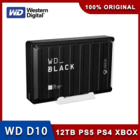 Western Digital WD BLACK D10 External Desktop Game Drive 8TB 12TB Compatible with PS4/PS5/Xbox One/PC/Mac USB 3.2 Gen 1 HDD