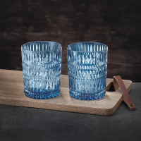 【Nachtmann】日耳曼之光Ethno系列-多用途/威士忌杯(2入 復古藍)
