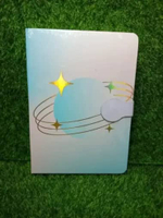 Ready Notebook A5 Aesthetic Bulan Bintang Buku Tulis Hadiah Note Book Diary Hardcover Buku Catatan N