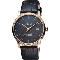 MIDO 美度 官方授權 Baroncelli III Heritage 復刻經典機械錶 送禮推薦-41mm M0274073608000