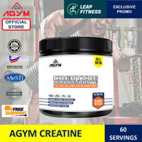 Creatine Monohydrate by AGYM [HALAL] | 100% Pure Micronized Creatine | Boosts Muscle Growth & Streng