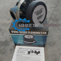Original Flow Meter OGM Analog 1,5 Inch - Oval Gear Flow Meter Dn40mm