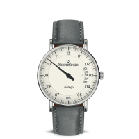 【MeisterSinger 明斯特單指針】VT901 文塔高 復古文青日期窗 自動上鍊 38mm(機械錶 男錶 自動錶)