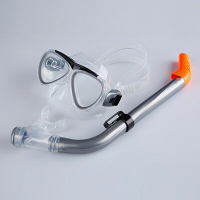 美琪 兒童潛水裝備兒童防水呼吸管潛水鏡三件套