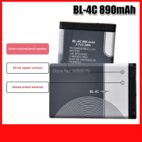 890mAh Replacement BL-4C BL4C Cell Phone Battery Nokia 6100 6125 6136 6170 6300 7705 7200 7270 8208 BL 4C Batteries
