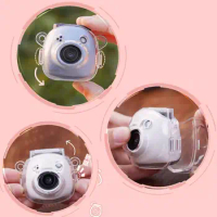For Fuji Camera For Instax Pal Transparent Protective Case Camera Accessories Smart Cute Mini Camera Protective Case C0B3