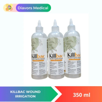 Killbac wound irrigation solution 350 ml / 60ml 1 botol | Cairan Pembersih Luka