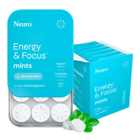 [Lokasi tempatan] Neuro mints Tablet Gula-gula Pudina Asli dalam Stok Neuro Gum Energy Health Supple