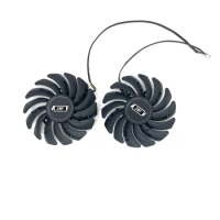 2Pcs/Lot PLD09210S12HH GPU Card Cooler Fan For MSI GeForce GTX 1650 Super 1660 1660Ti GAMING X Graphics Card Fan