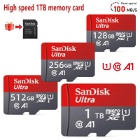 NEW high speed Micro SD Memory Card mini A1 TF card 1TB 100MB/s  32gb 64GB 128G 256G 512gb Class10 U