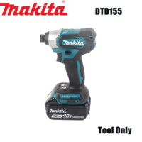 Makita DTD155Z Impact Driver Mechanical and Electrical Drilling Bare Machine without Battery or Charger