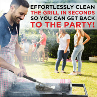 BBQ Grill Brill Trush Scrubber Công cụ làm sạch Thép Thép không gỉ