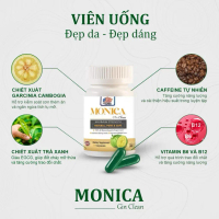 Viên Uống Monica Gin Clean Maximum Strength 30 Viên
