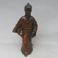 Very rare Han Dynasty (145-208)Copper Ancestors of Chinese medicine,Hua Tuo,free shipping