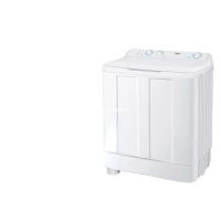 Washing Machine 10kg Large Capacity Semi-automatic Double Barrel Double Cylinder Household Double Cleaning Power TPB100-1188BS