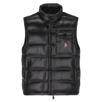 【MONCLER】春夏新款 男款 NANTU 羽絨背心-黑色(1號USA-S、2號USA-M、3號USA-L、4號USA-XL、5號USA-XXL)