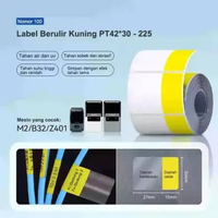 NIIMBOT M2 Stiker Label Kabel kusut, Label serat optik Tahan Air, Tahan Lama dan Tidak Luntur Kabel 