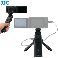JJC GP-VPT1 Shooting Grip &amp;Camera Remote Tripod for Sony A7 IV III II A7IV A7III ZV1 A6400 A6300 A7R V A7RIV A7SIII RX100 VII