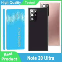 High Quality Back Housing For Samsung Note 20 Ultra Glass Back Battery Cover Rear Door Note 20 Ultra Back Housing