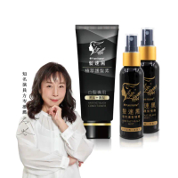 【PureHome】髮速黑進化修護透黑組(護髮素+噴霧2入)遮白髮 黑髮素 白髮染 白髮補色 非化學染髮劑