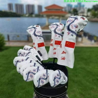 Zipang StudioRoyal Guards櫻花款高爾夫木桿套 黑白雙色鐵桿套