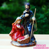 耶穌擺件家居飾品基督教十字架工藝結婚禮品天主教圣像圣誕節禮物1入