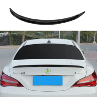 For Mercedes-Benz CLA W117 CLA180 CLA200 CLA250 ABS Plastic Painting Color Rear Wing Spoiler Auto Accessories CLA45 AMG Style