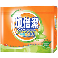 加倍潔 茶樹+小蘇打- 制菌潔白超濃縮洗衣粉 1.5kg/盒【居家生活便利購】