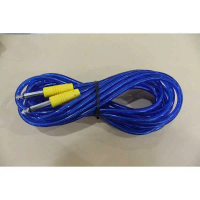 Kabel Mic + 2 jack akai mono 5 meter ( Kualitas bagus + kabel tebal )