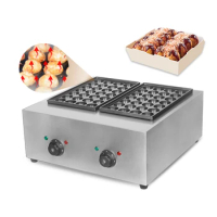 ITOP Takoyaki Maker 28 Cavities Electrically Heating Takoyaki Pan Octopus Meatall Baking Grill Commercial Cooking Machine 220V