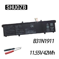 SHUOZB B31N1911 Battery For ASUS VivoBook Flip 14 TM420IA TP470EA M413DA M413DA-EK162T M413DA-EK007T X421DA X421EA C31N1911