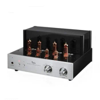 A-075 Yaqin MC-6P1P Pre 6J1 Enlarge 6P1 Tube Integrated Amplifier Headphone Class A UL 12W/TL 6W 110V/220V