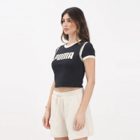 【PUMA】短袖上衣 女 Future Archive 黑白 62978551