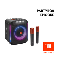Real and effective JBL PARTYBOX ENCORE WITH 2 MICROPHONE, ONE YEAR LOCAL JBL WARRANTY