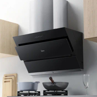 20M3/Min Stir-Fry Large Suction Side Suction Type Range Hoods Household Smart Home Appliances 220V Kitchen Exhaust Hood