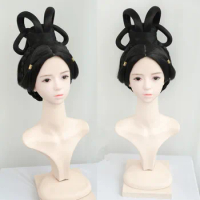 Styling Han Tang Dynasty Princess Women Cosplay Fairy Dance Hair Piece Ancient Hair Products Studio Photography Head Wear