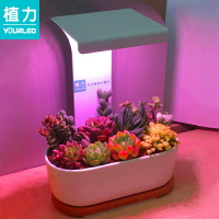 植物照燈 植力【桌面植物燈】多肉補光led全光譜上色USB家用室內育苗種植機【MJ5578】