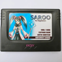 English Menu SAROO for Sega Saturn Console Retro Game through 1.36 Ver SS Everdrive