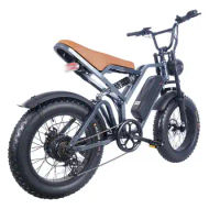 FXH-009 Factory Price Buy Fast Electric Bicycle Mountain Fatbike Fat Tire Ebike Bike Electric for Adults EU Cheap 20inch