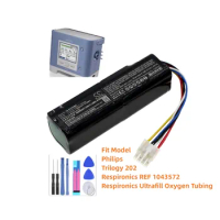 Medical Battery For Philips Trilogy 202 Respironics REF 1043572 Respironics Ultrafill Oxygen Tubing 1043572 1055806 1113779