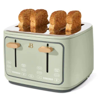 4-Slice Toaster, White Icing by Drew Barrymore toaster toaster 4 slice toaster sandwich bread toaster toaster oven
