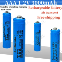 High Quality 1.2V AAA 3000mAh Nickel Hydrogen Battery Alkaline 1.2V Clock Toy Camera Battery Rechargeable Battery
