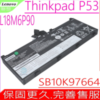 Lenovo L18M6P90 聯想 電池適用 ThinkPad P53 L18C6P90 SB10K97664 02DL028 02DL029 SB10K97655 SB10T83145