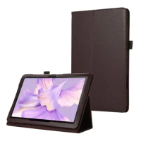 100PCS/Lot Litchi Flip Stand PU Leather Case For Lenovo Tab M10 3rd Gen 10.1 TB-328 Plus 10.6 TB-125 TB128F Tablet Cover