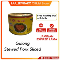 Gulong Stewed Pork Slice Daging Samcan Irisan Babi Kaleng 383 Gram